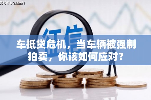 珠海车抵贷危机，当车辆被强制拍卖，你该如何应对？